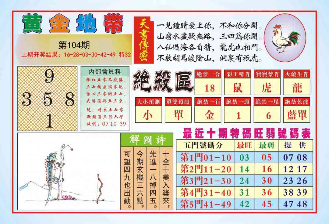 104期黄金地带[图]