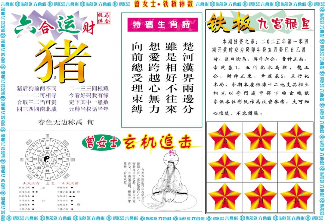 104期曾女士铁板神数B[图]