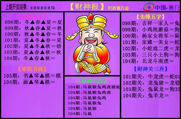 104期紫财神[图]