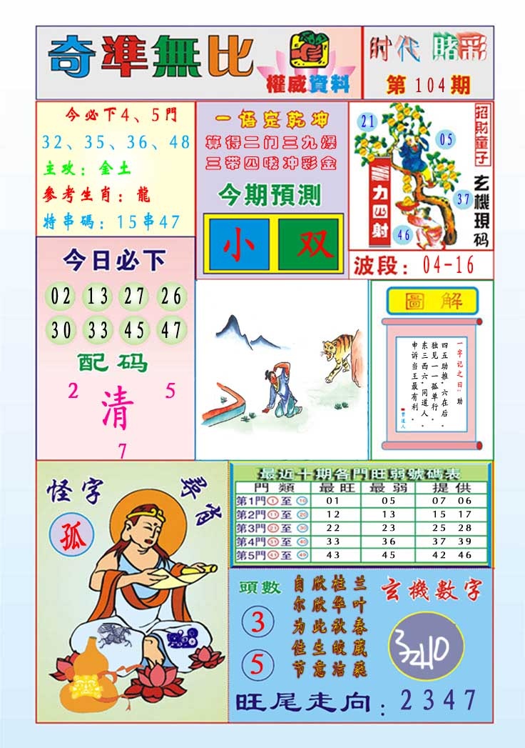 104期奇准无比[图]