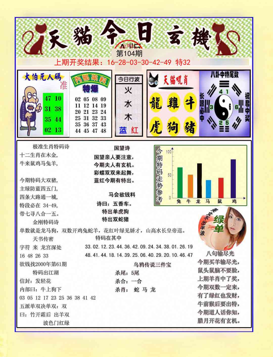 104期今日玄机图A[图]