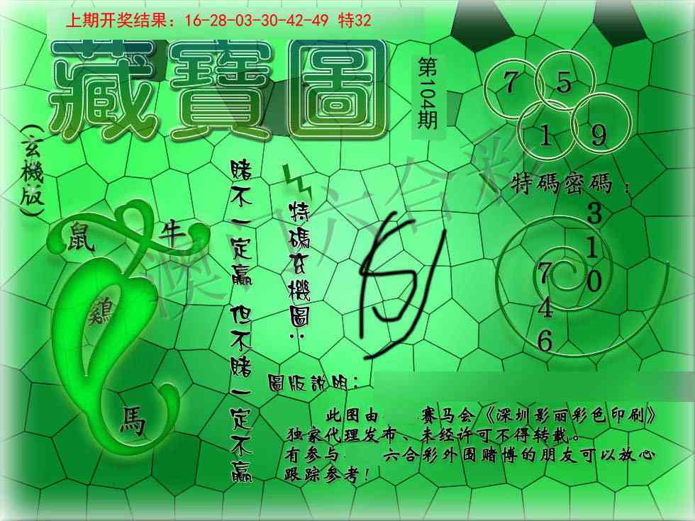 104期九龍玄机报[图]