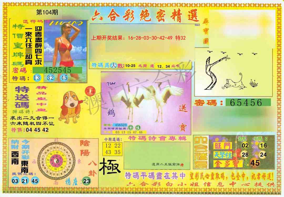 104期绝密精选A[图]