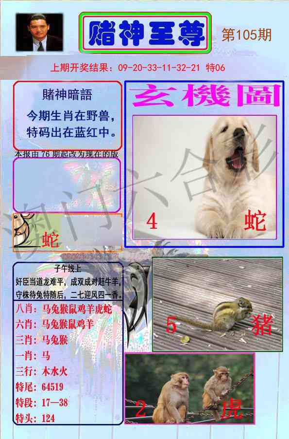 105期赌神至尊[图]