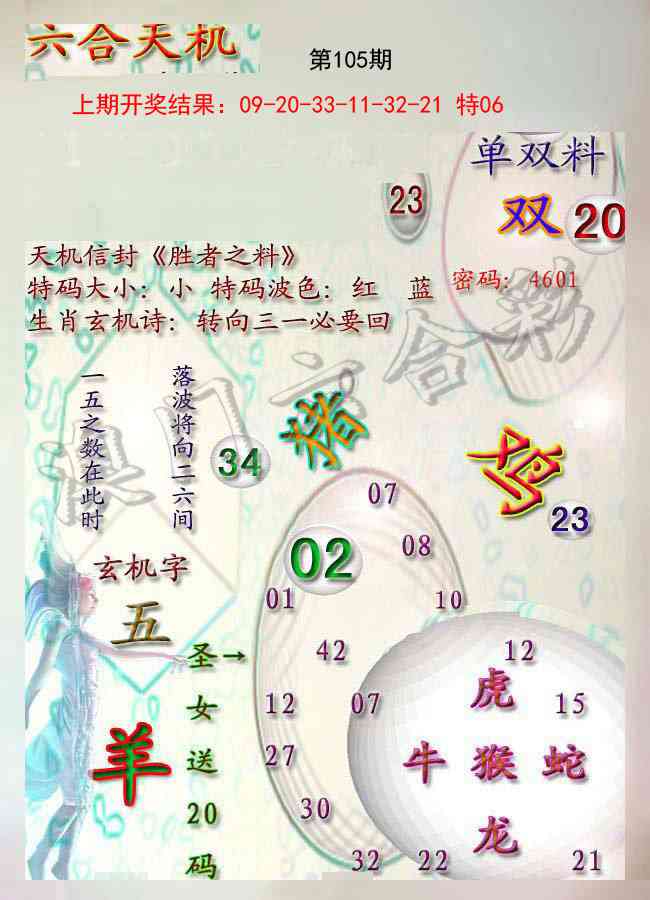 105期天机报[图]