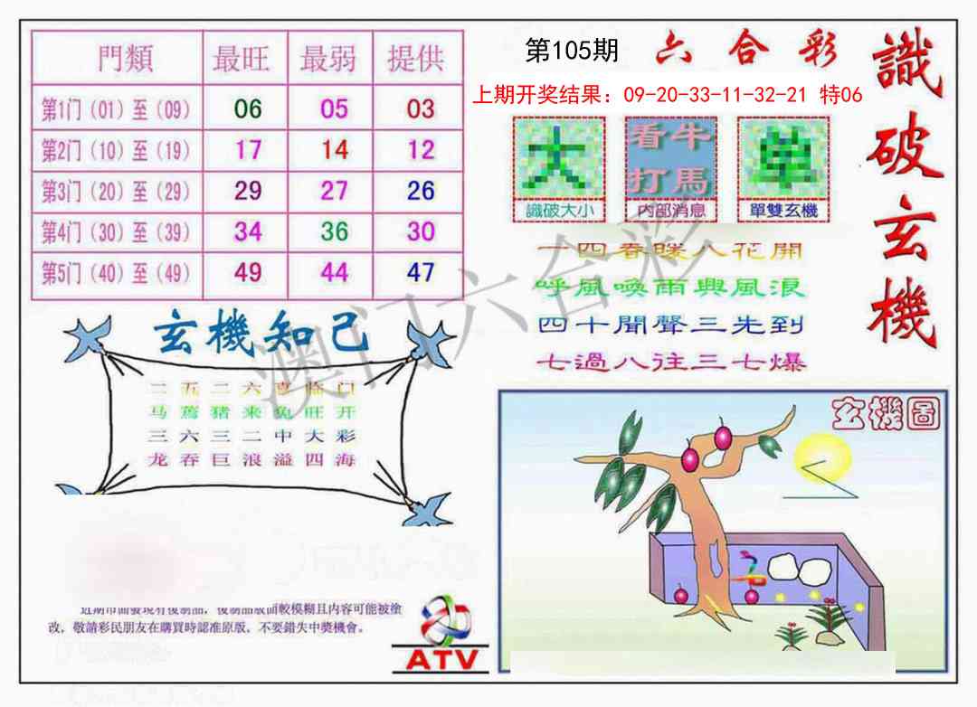 105期识破玄机[图]