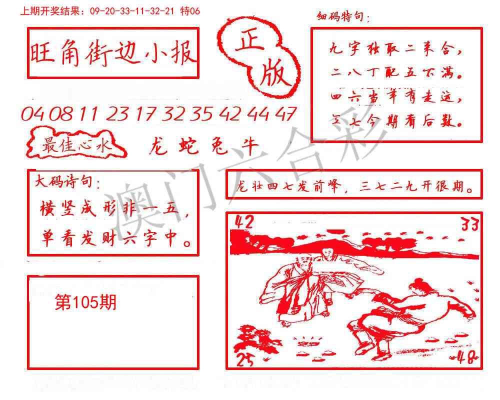 105期旺角街边小报[图]