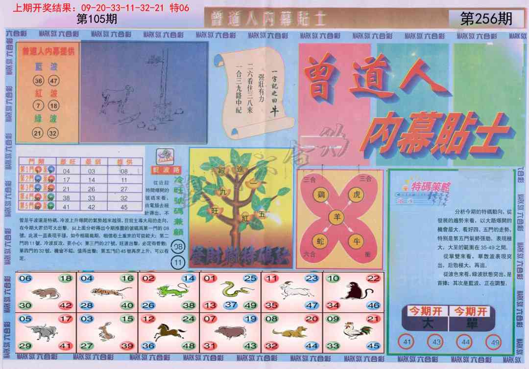 105期曾道人内幕贴士A[图]