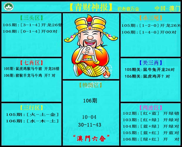 106期青财神[图]