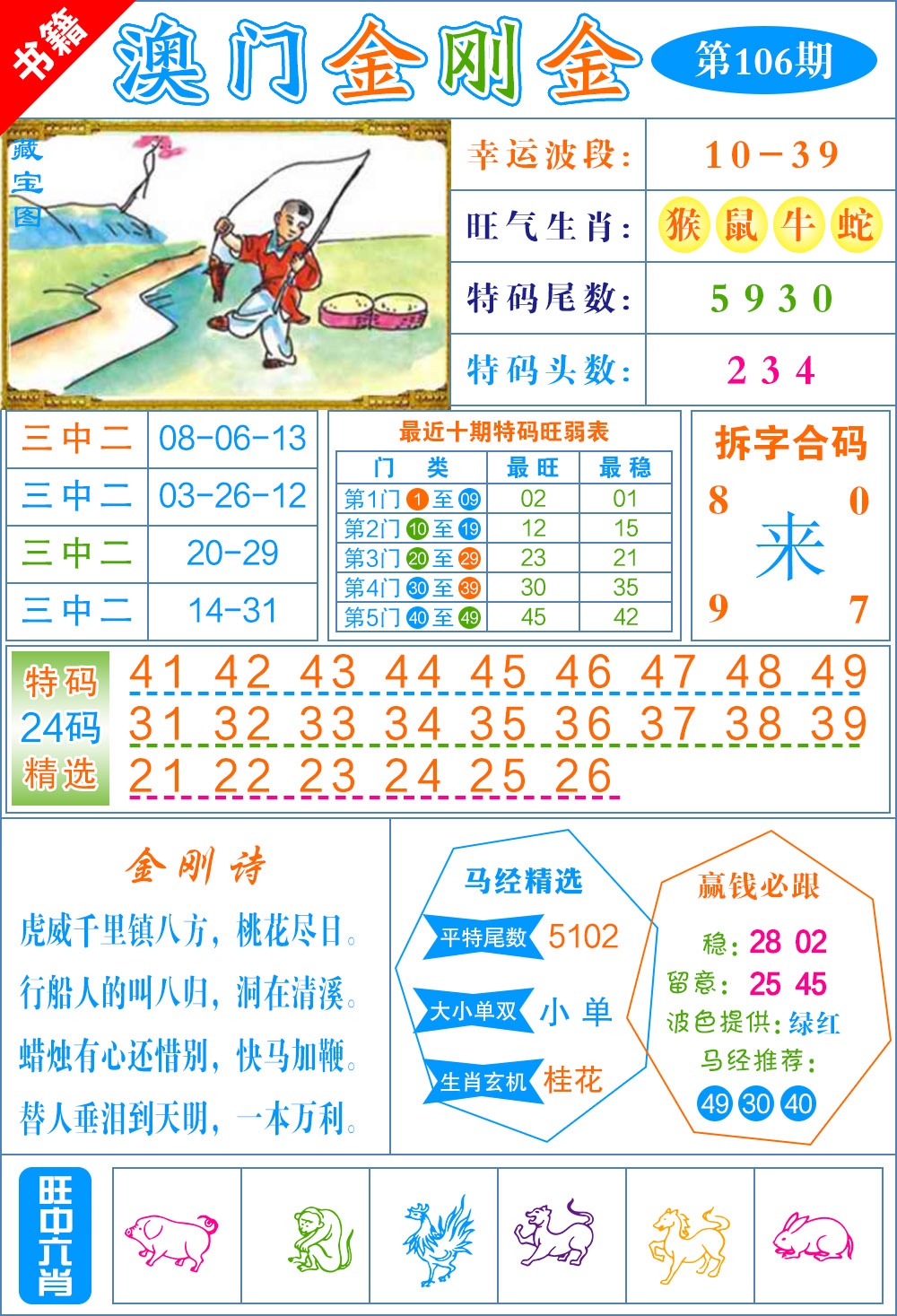 106期澳门金刚金[图]