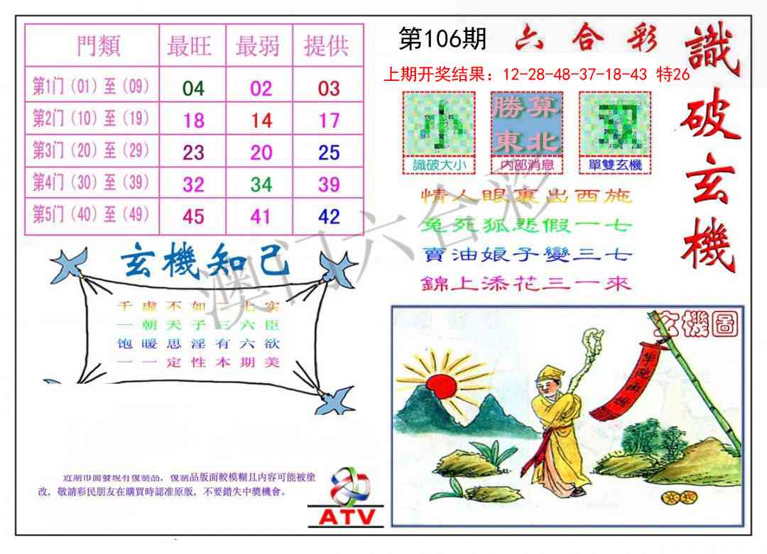 106期识破玄机[图]