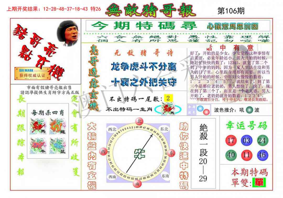 106期无敌猪哥[图]