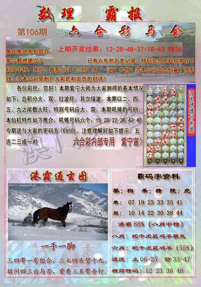 106期港霸报[图]