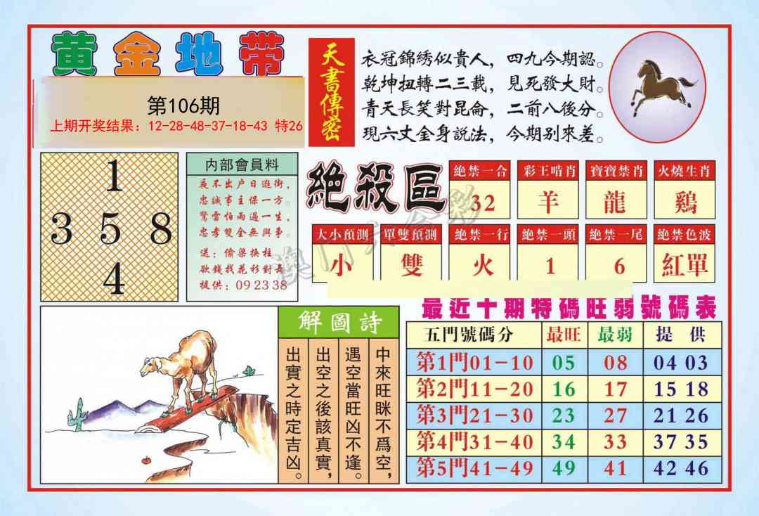 106期黄金地带[图]