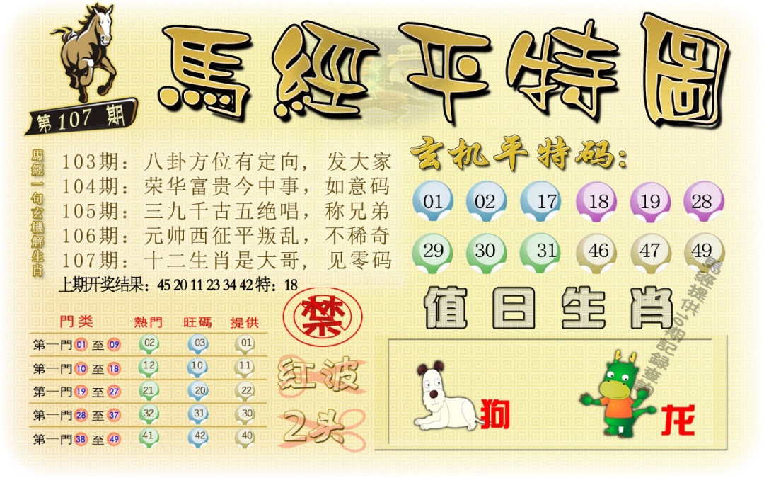 107期马经平特图[图]