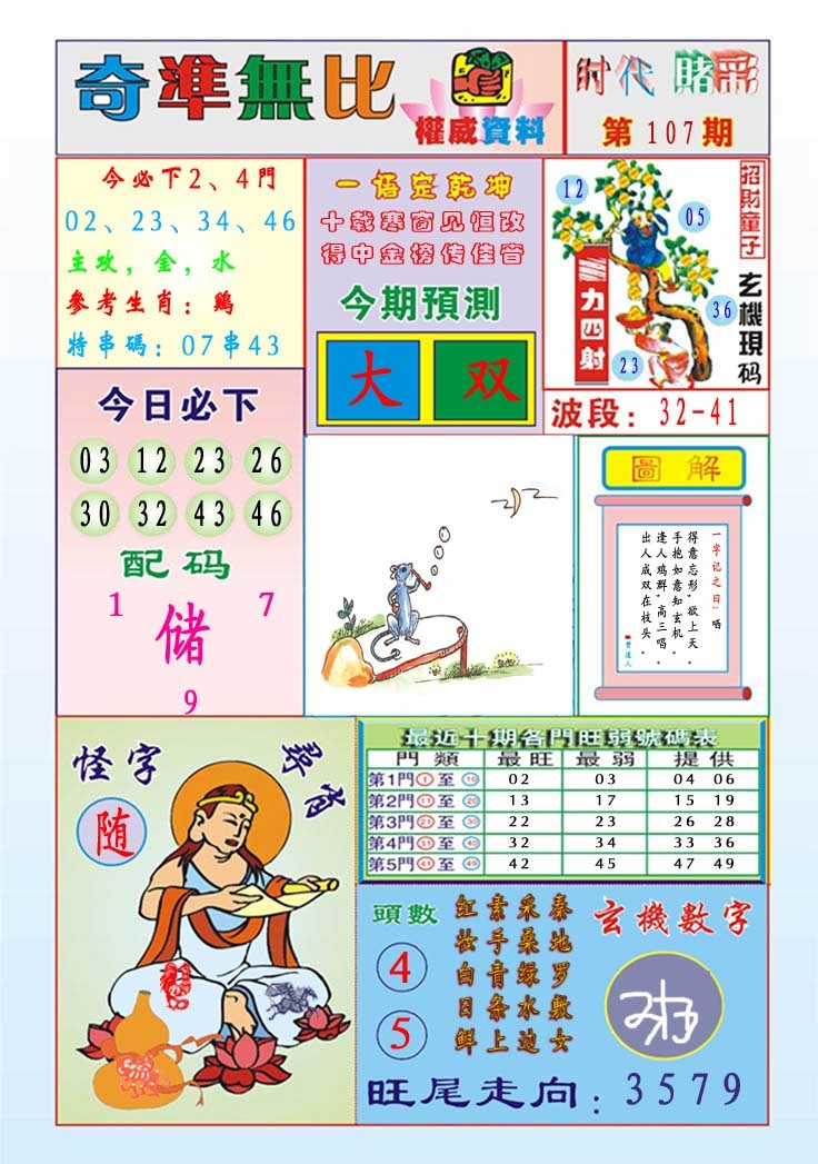 107期奇准无比[图]