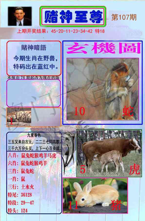 107期赌神至尊[图]