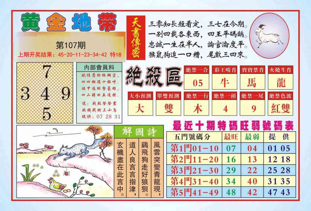 107期黄金地带[图]