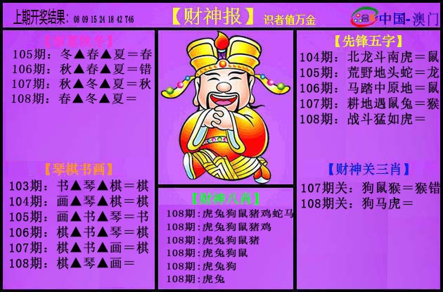 108期紫财神[图]