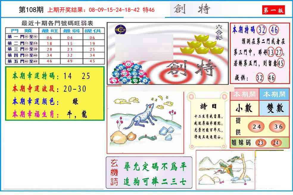 108期九龍创特A(推荐)[图]