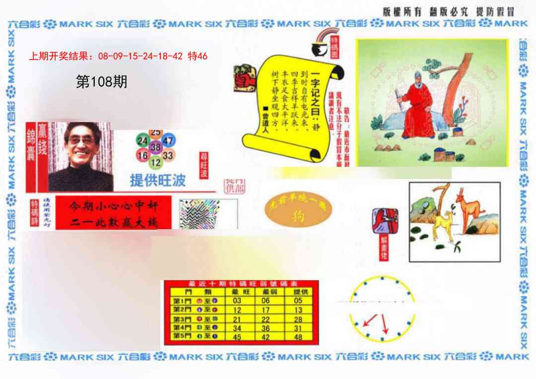 108期心水特码(信封)[图]