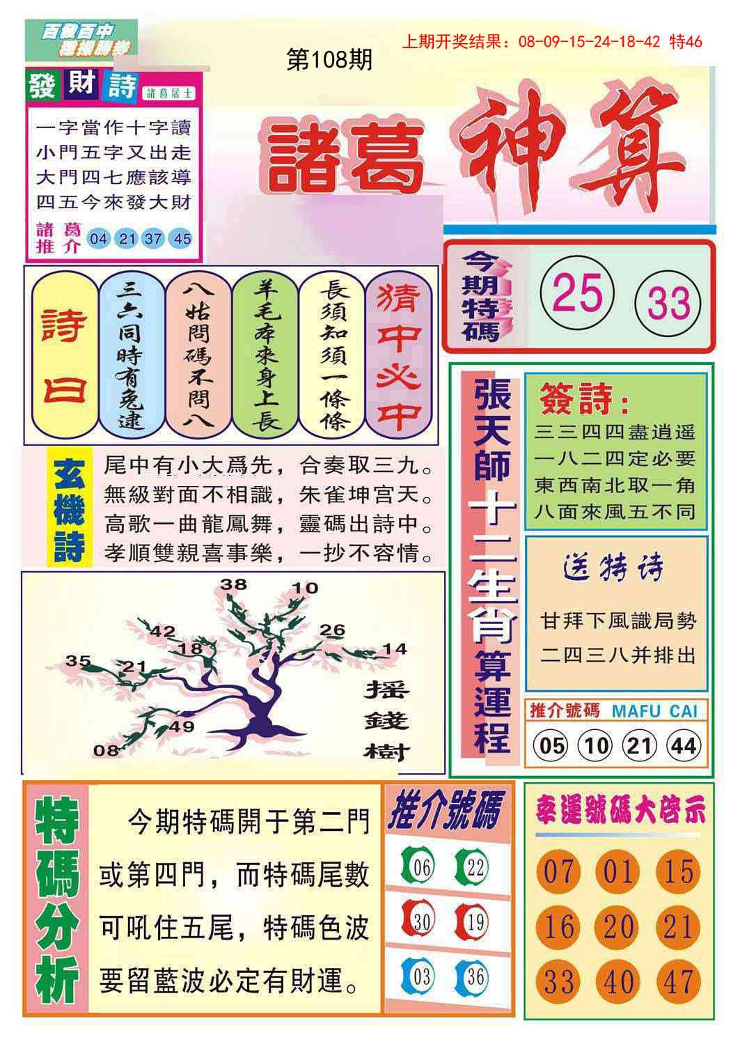 108期诸葛神算[图]