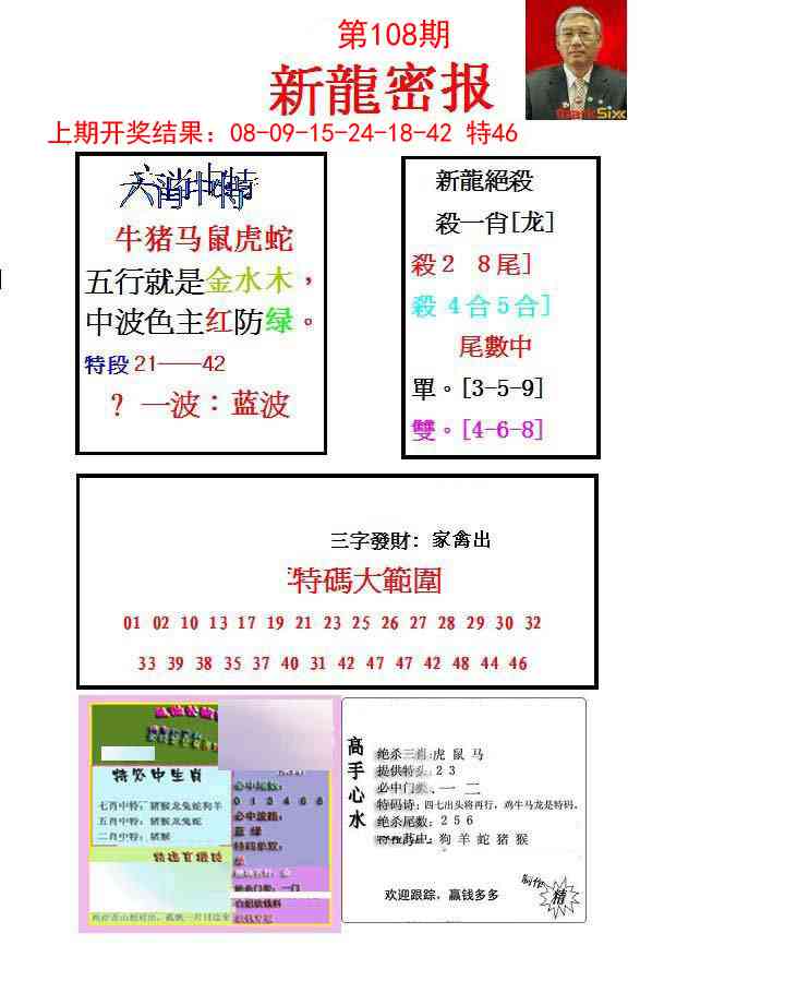 108期新龙密报[图]