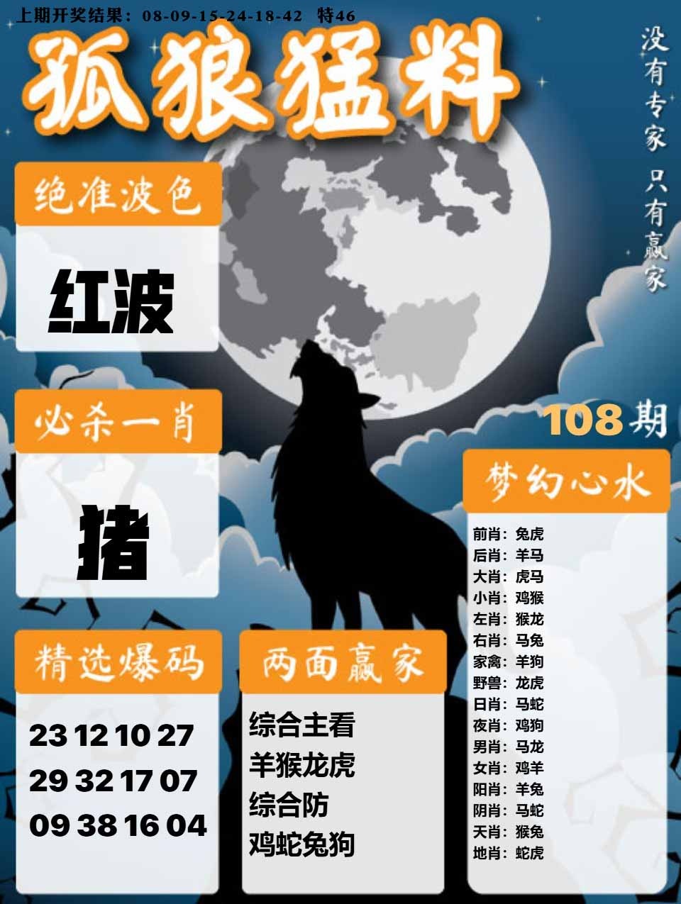 108期孤狼猛料[图]