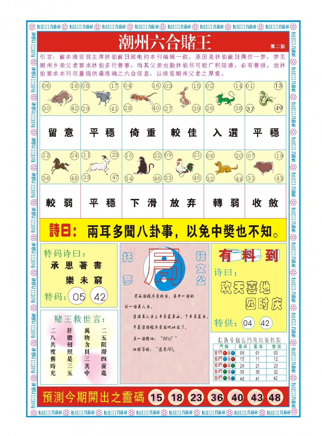 109期潮州六合赌王B[图]