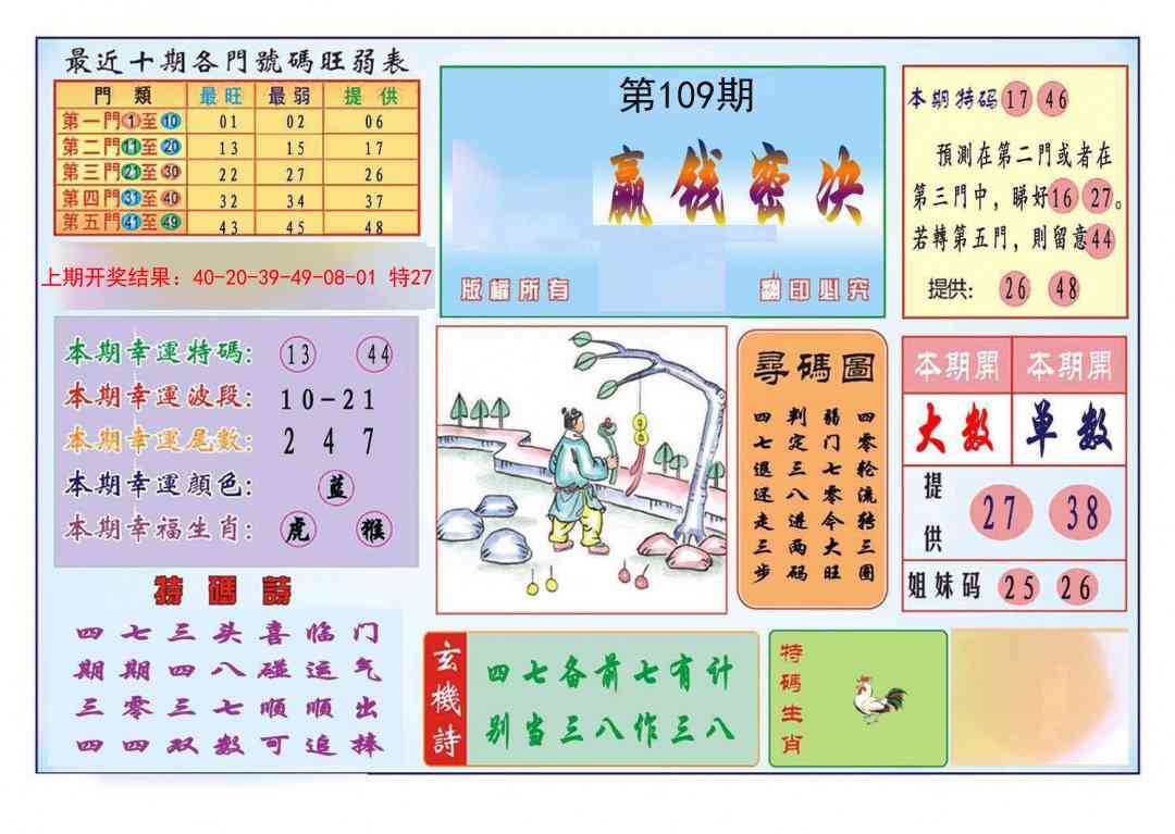 109期九龍赢钱密决(推荐)[图]