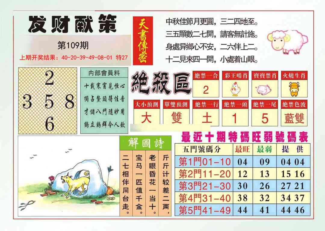 109期发财献策[图]
