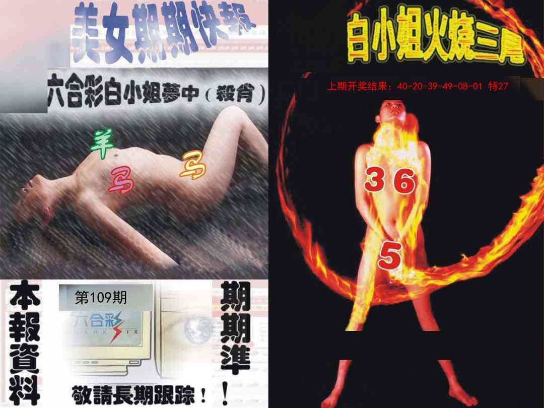 109期环球美女特码报[图]