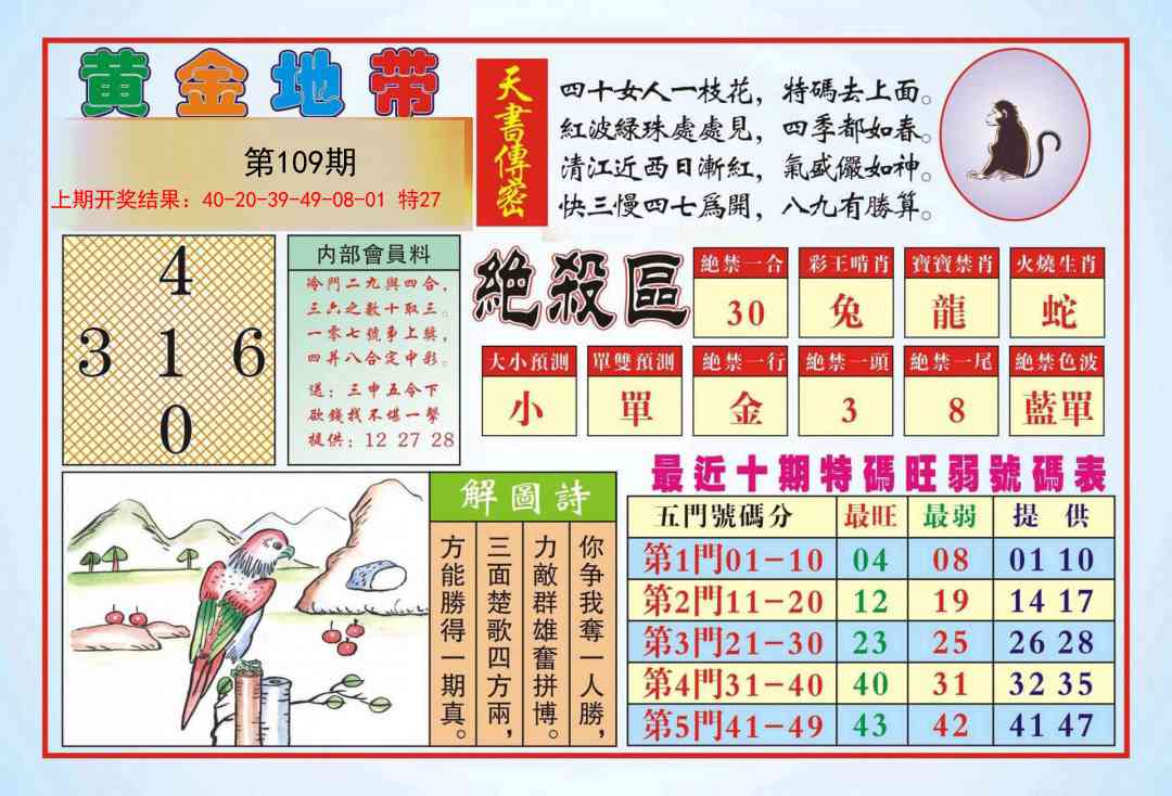 109期黄金地带[图]