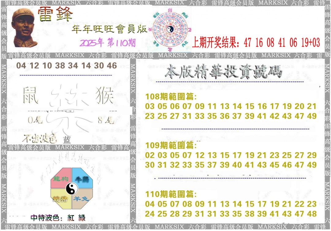 110期雷锋鼠年旺旺版[图]