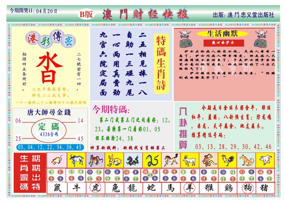 110期财经快报B[图]