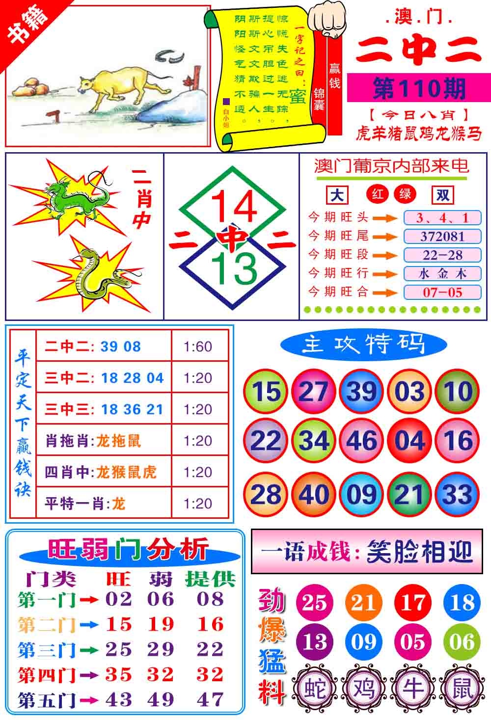 110期澳门平天下[图]