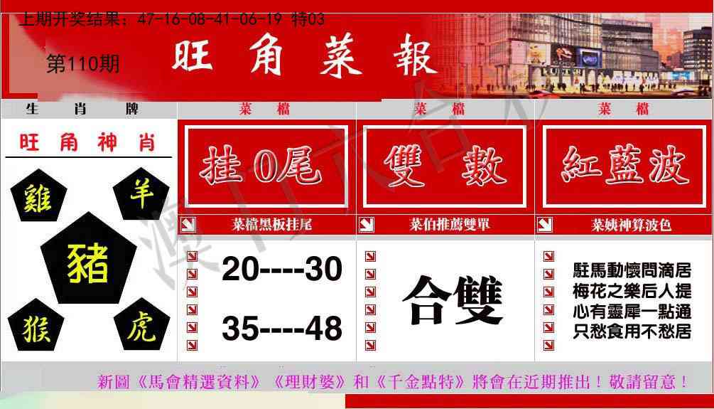 110期旺角菜报[图]
