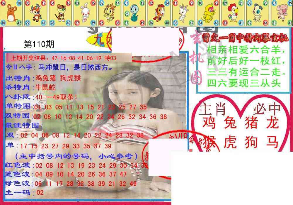 110期特码生肖图[图]