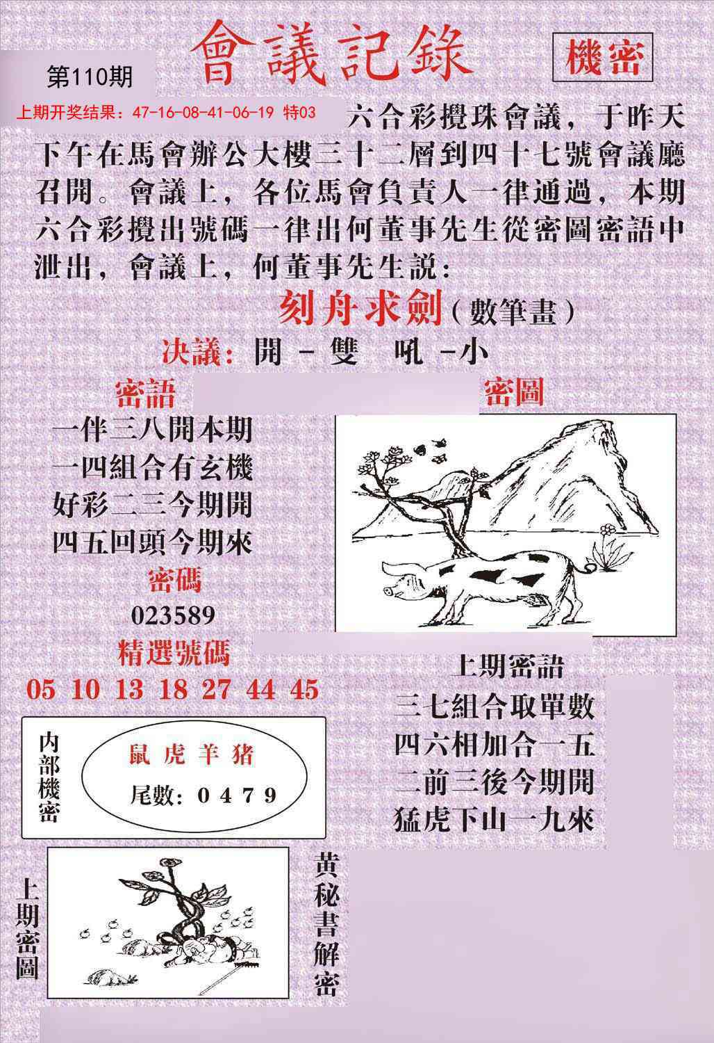 110期会议记录[图]