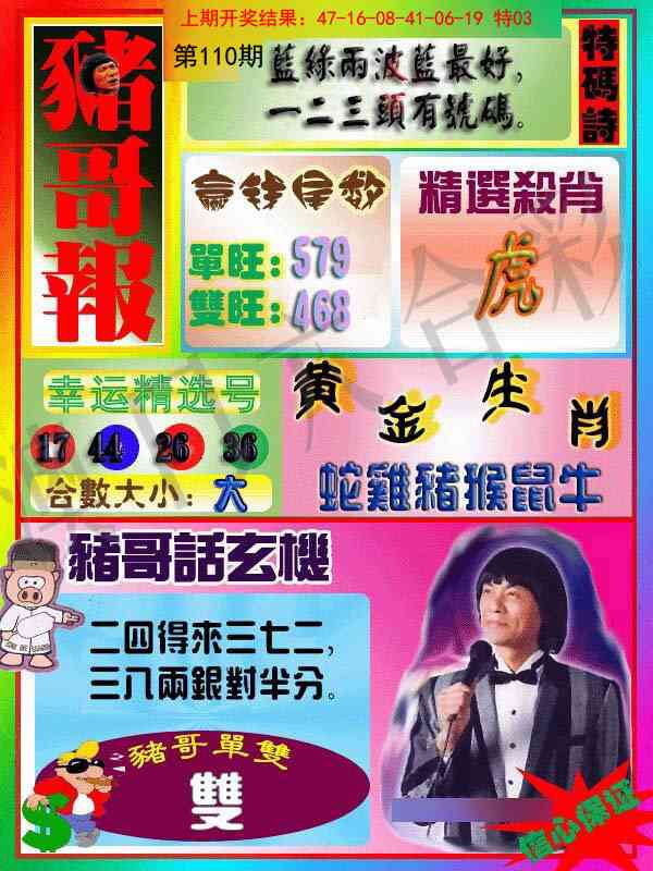 110期猪哥报[图]