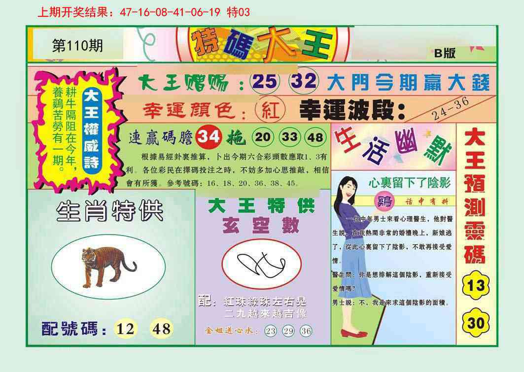 110期特码大王B[图]
