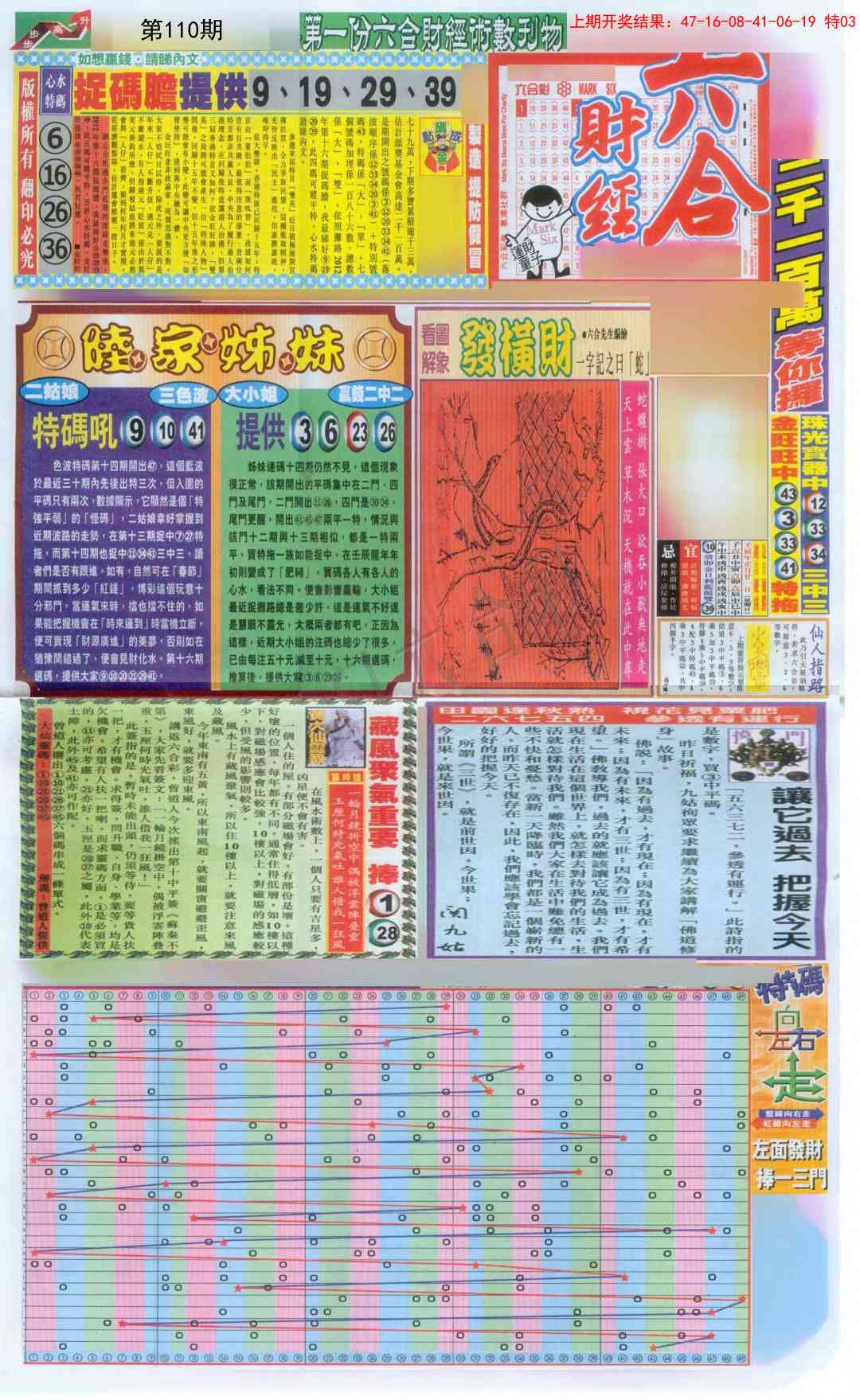 110期六合财经A加大版[图]