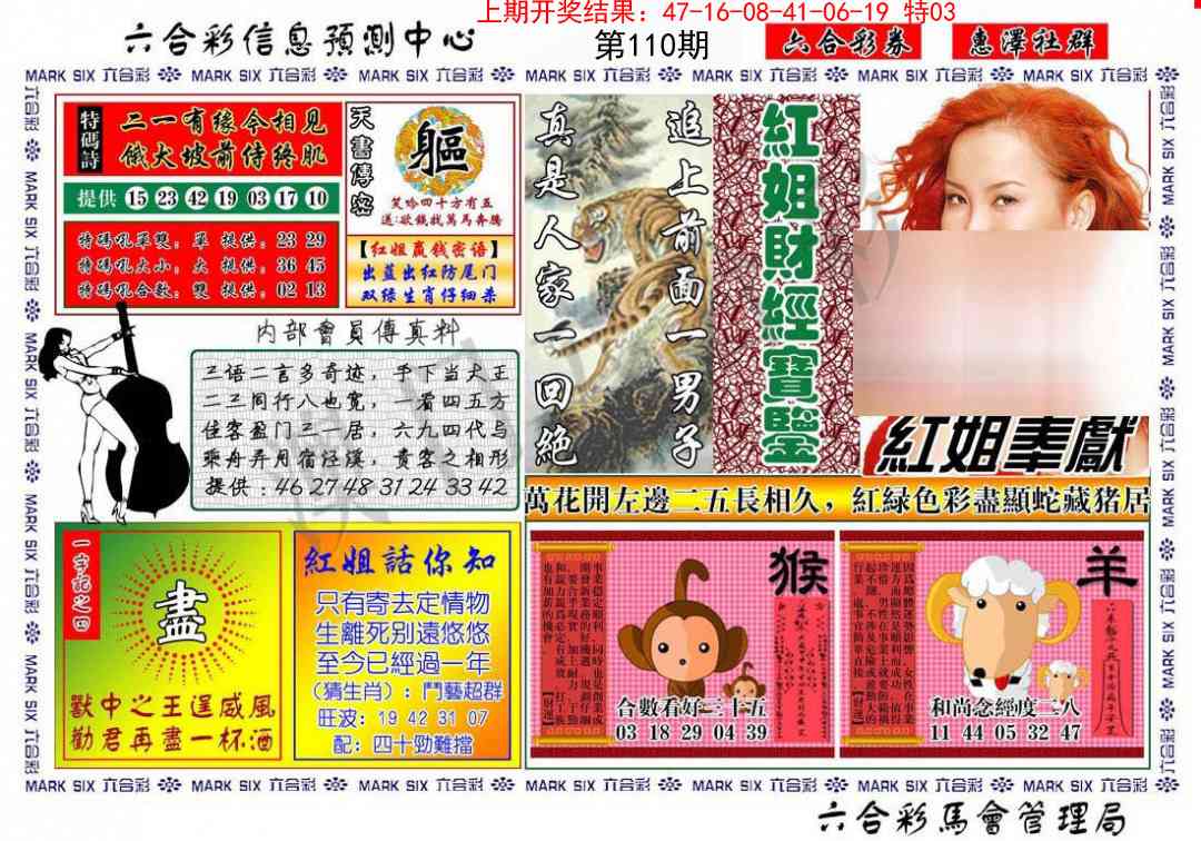 110期红姐财经宝鉴[图]