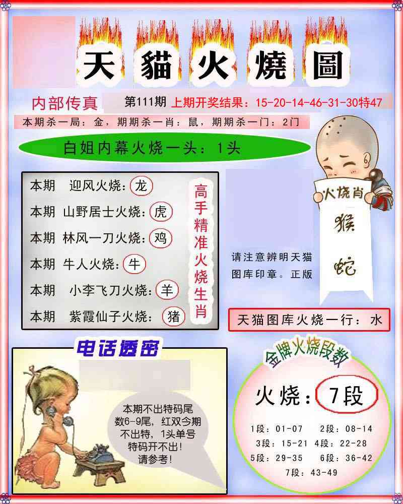 111期火烧图[图]