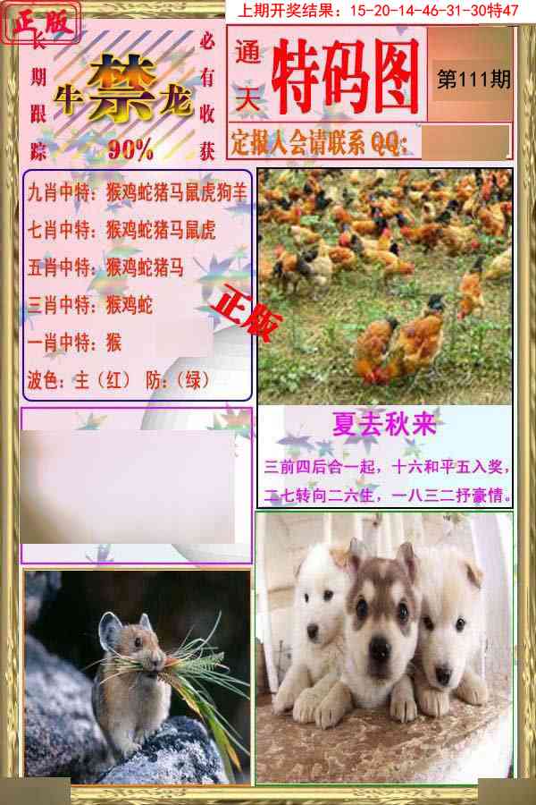 111期特码图[图]