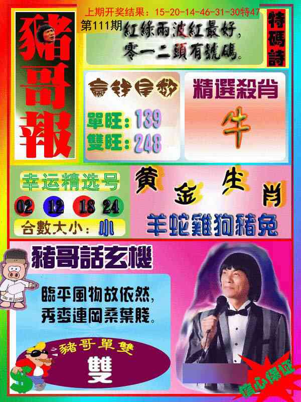 111期猪哥报[图]