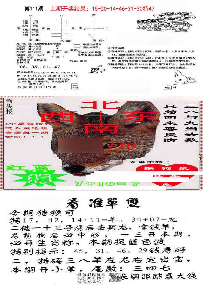 111期特码内幕B[图]