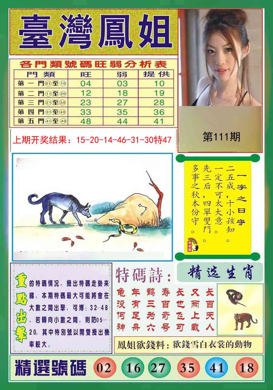 111期台湾凤姐[图]