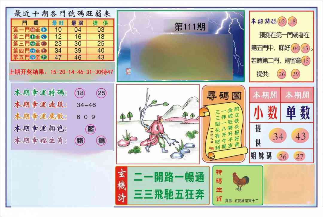 111期逢赌必羸[图]