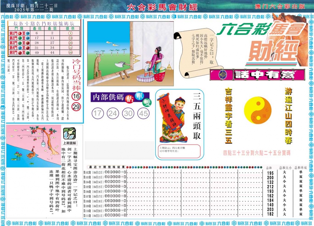 112期马会财经A[图]